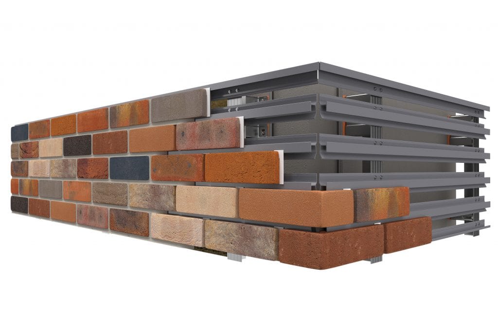 MechSlip Brick Cladding System